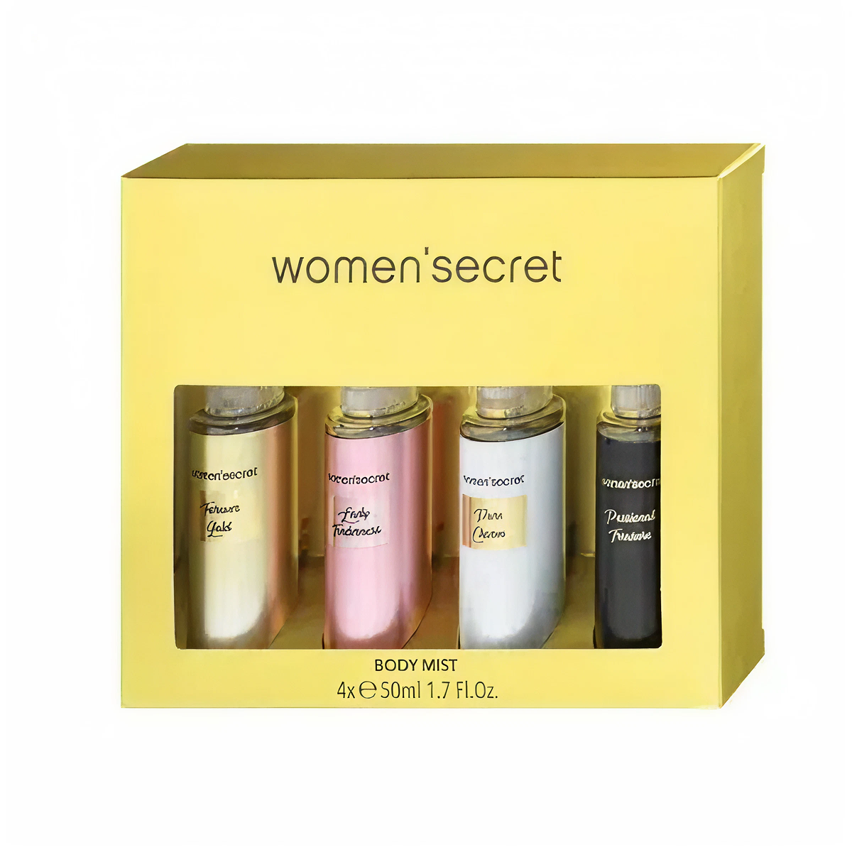 *4 Women'secret - Body Mist Estuche - Body Mists perfumadas *4