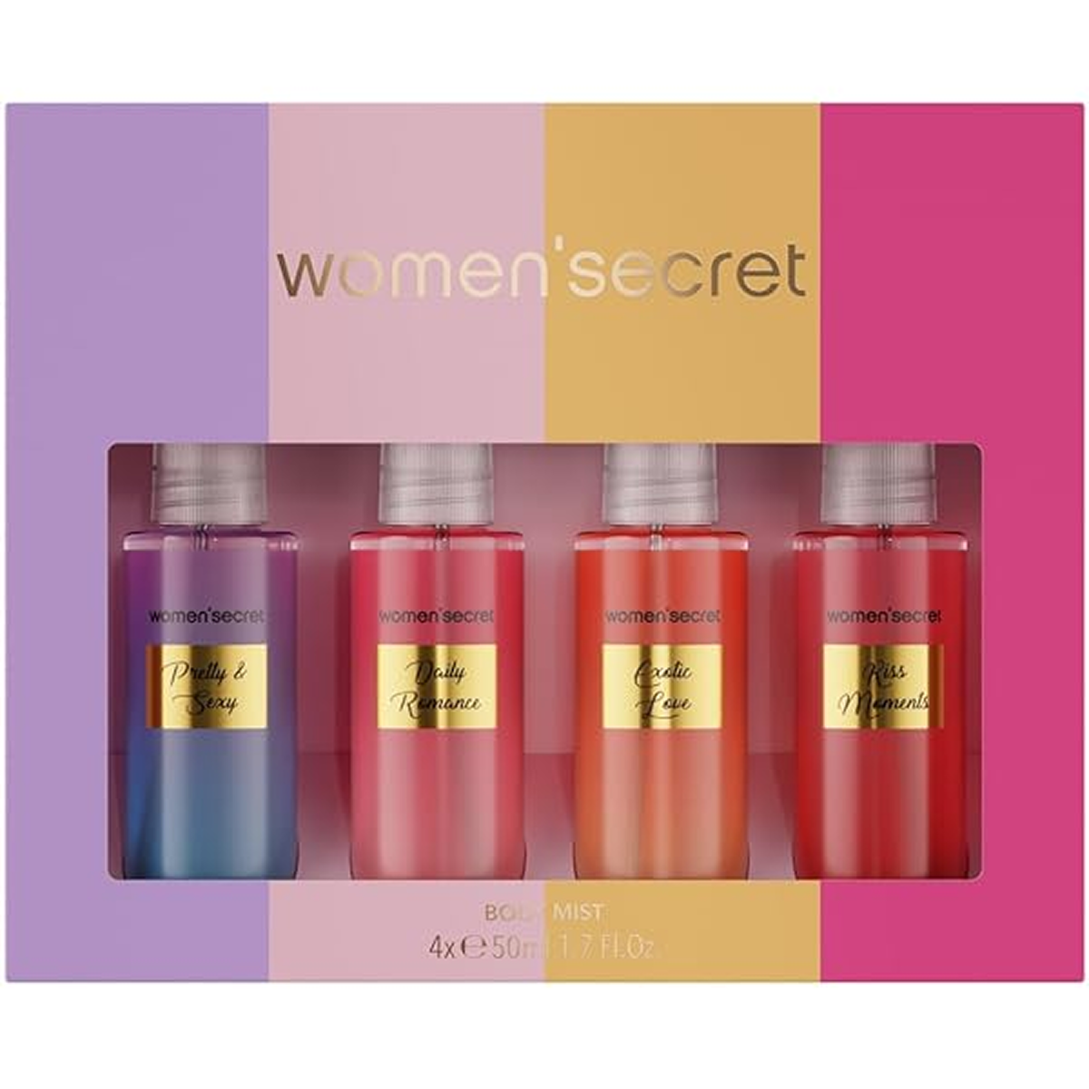 250ml Women'Secret - So Captivating - Fragrance Brume pour Corps