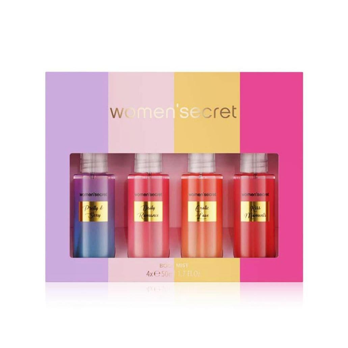 *4 para Mujer Secret - Lot de 4 Body Mist pour Cuerpo