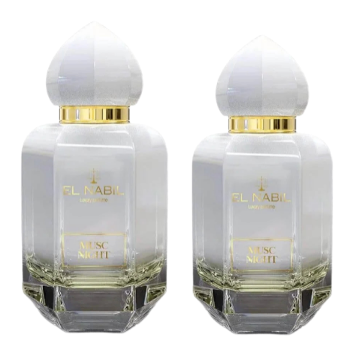 2 * 65 ml el Nabil - Musc Night - Eau de Parfum Unisex