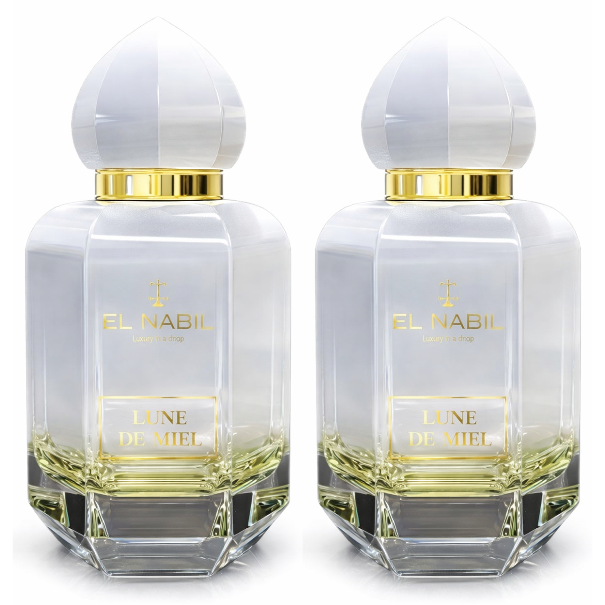 2 * 65 ml el Nabil - Lune de Miel - Eau de Parfum Unisex