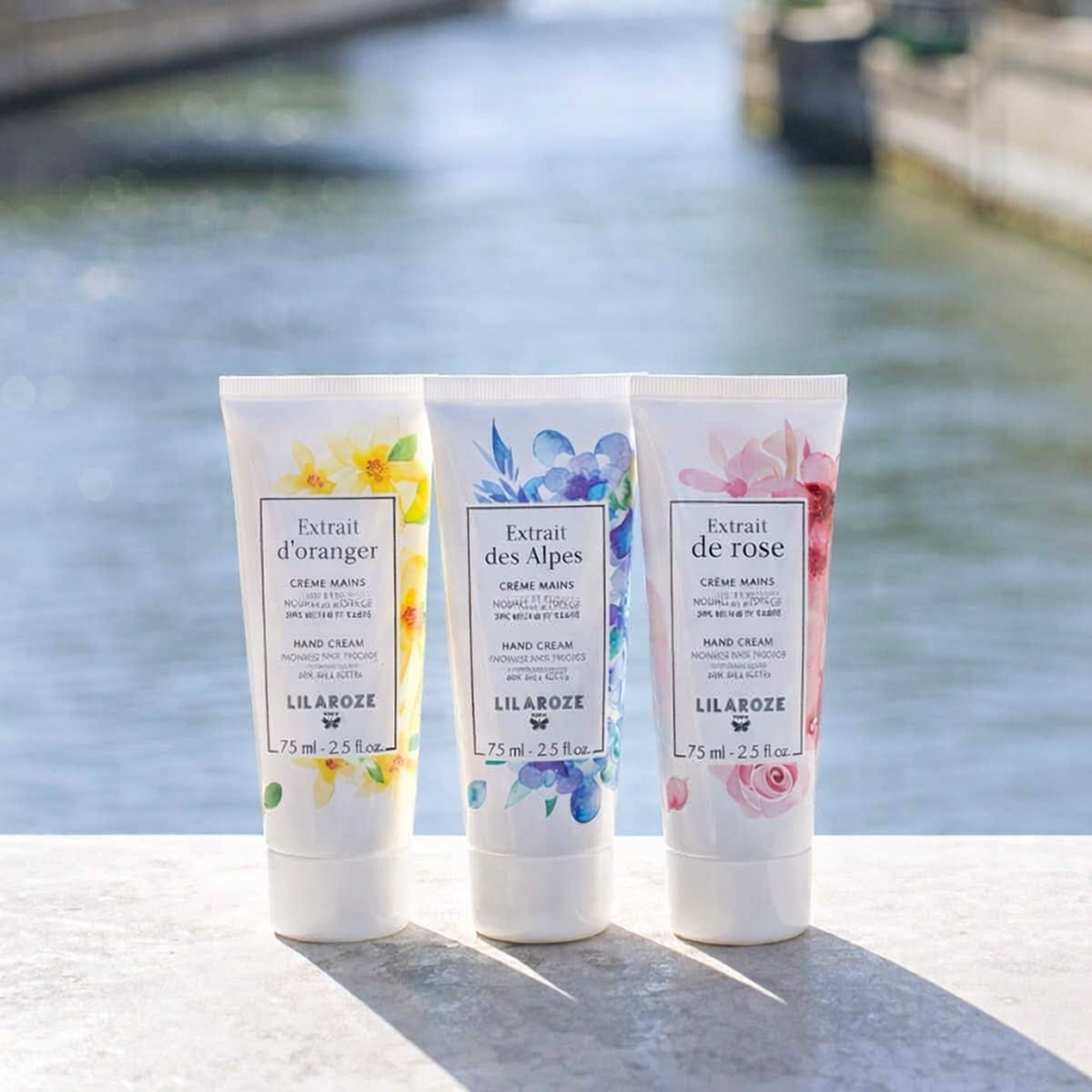 Lilaroze Paris - Crema de Manos Extracto de Fleur Des Alpes Nourrit et Protège