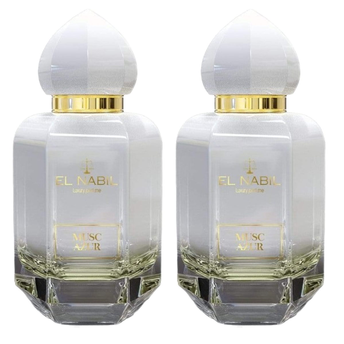 *2 el Nabil - Musc Azur - Eau de Parfum Unisex
