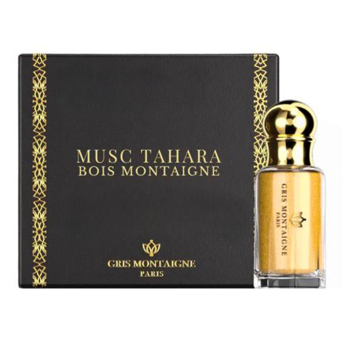 4*12ml Gris Montaigne - Musc Tahara Bois Montaigne - Parfum Concentrado
