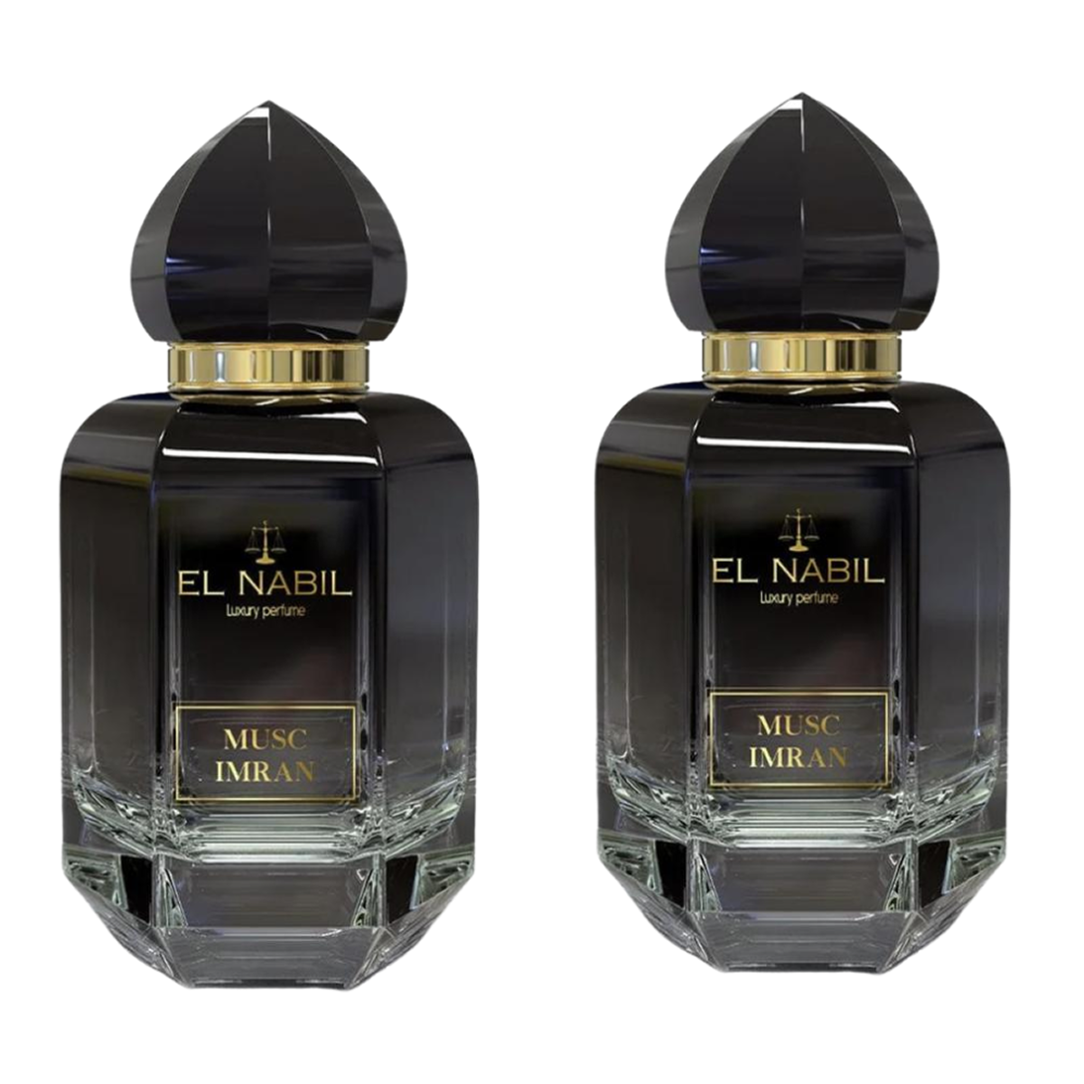 2 * 65 ml el Nabil - Musc Imran - Eau de Parfum Unisex