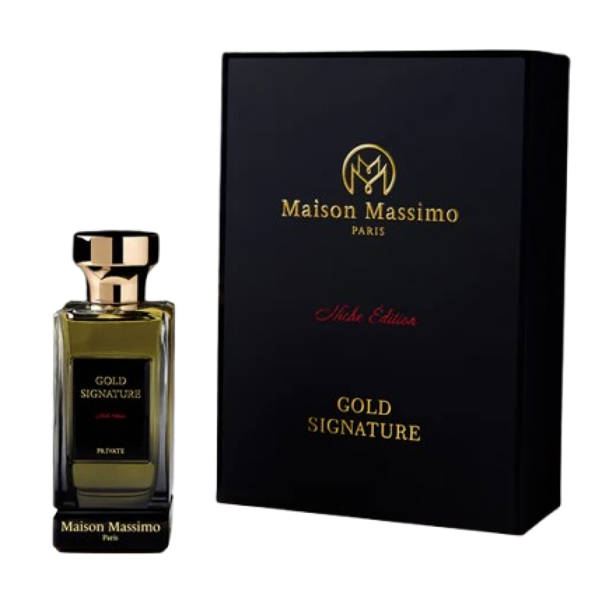 100ml Maison Massimo - Gold Signature - Extrait de Parfum Mixte