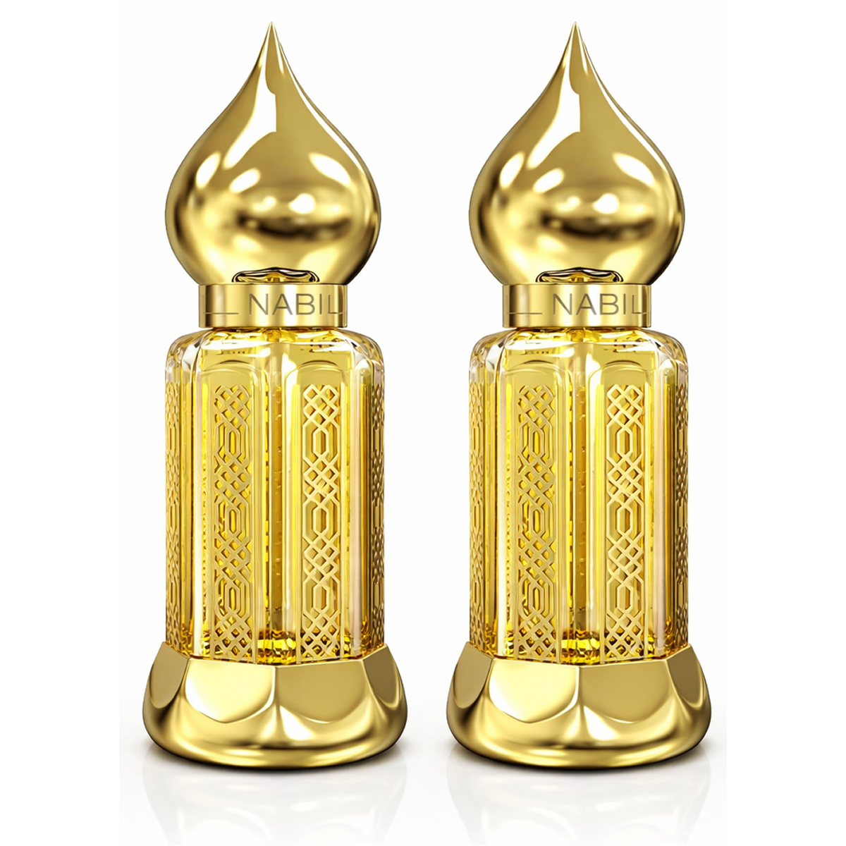 2 * 12ml el Nabil - Royal Gold - Absolu de Parfum Prestige Collection