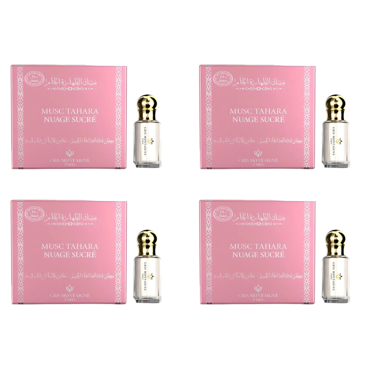 *4 Gris Montaigne - Musc Tahara Nuage Sucré - Parfum Concentrado