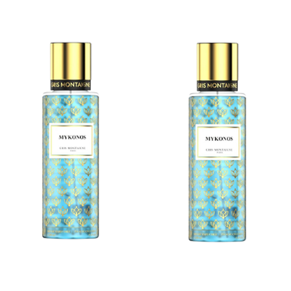 2 * 250ml Gris Montaigne - Mykonos - Body Mist