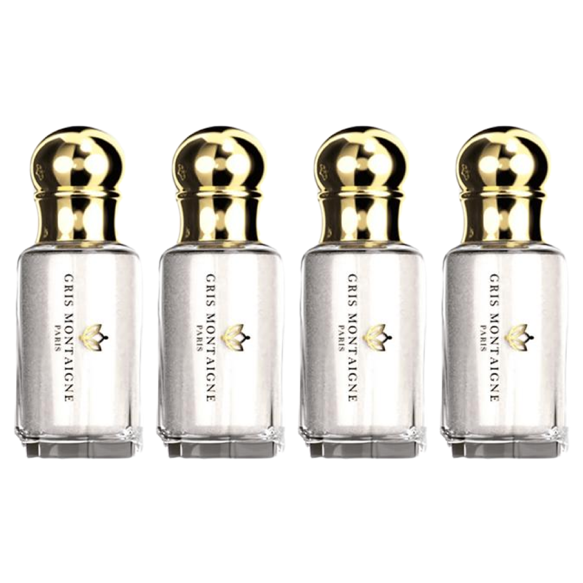 4*12ml Gris Montaigne - Musc Tahara Barbe à Papa - Parfum Concentrado