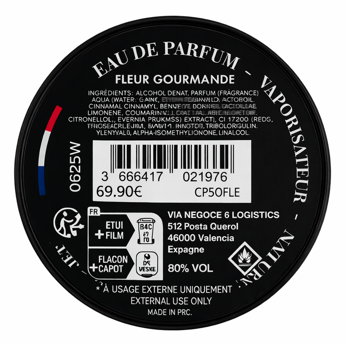 50ml Collection Privée - Fleur Gourmande - Eau de parfum mixte