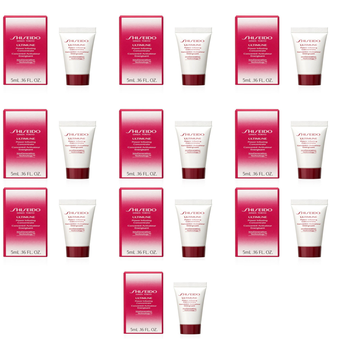 *10 Shiseido - Ultimune Concentrado Activateur Energisant Ginza Tokyo