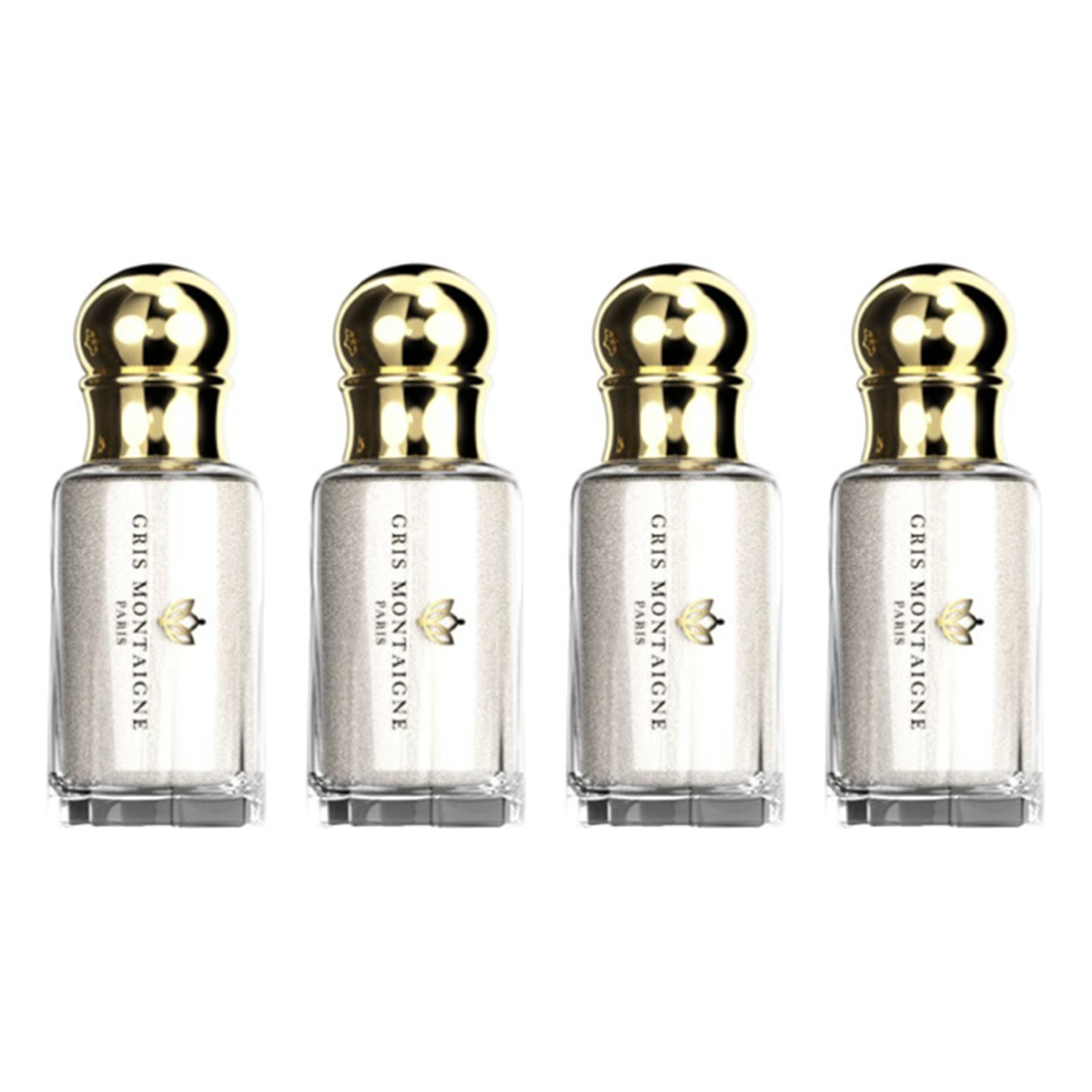 4*12ml Gris Montaigne - Musc Tahara Anastasia - Parfum Concentrado