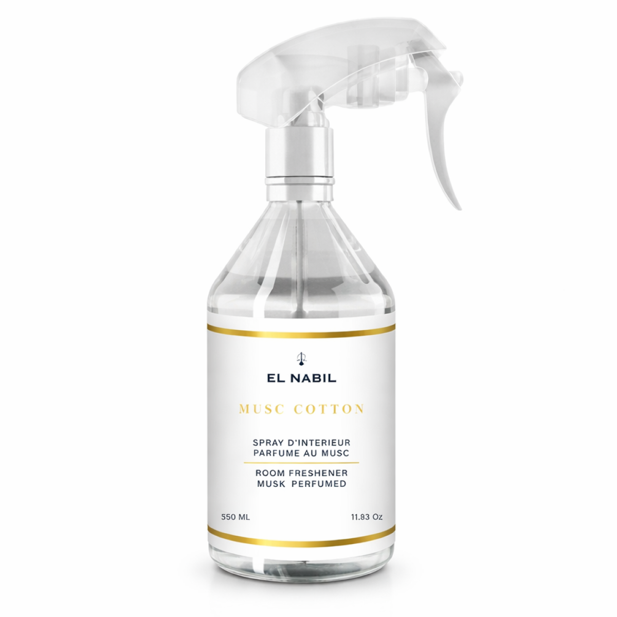 350ml el Nabil - Musc Cotton - Spray D'intérieur Parfum D'ambiance