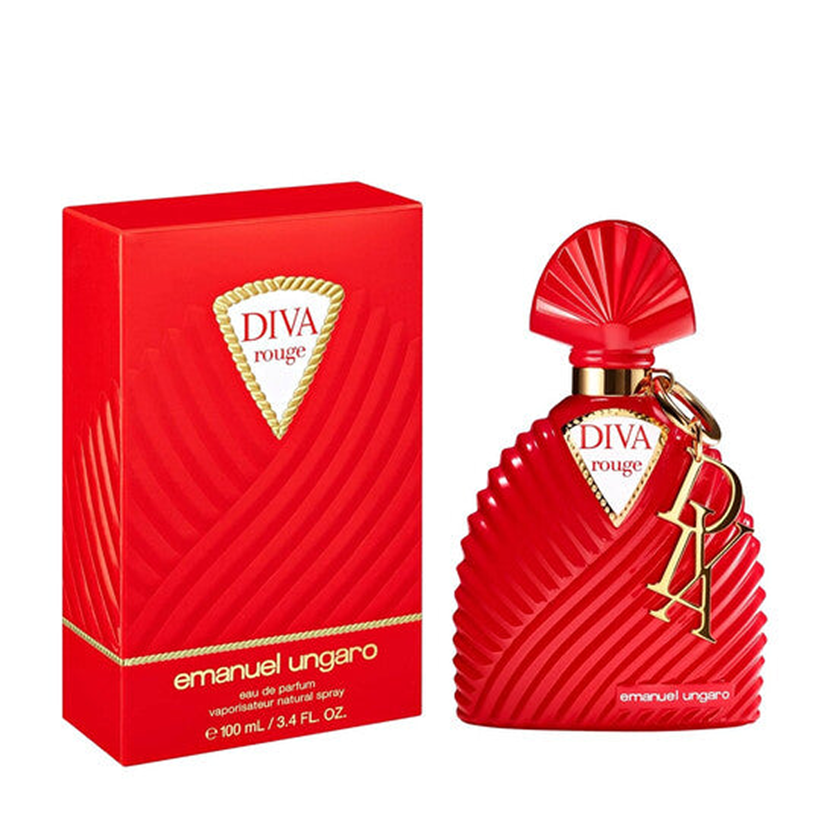 100ml Emanuel Ungaro - Diva Rouge - Eau de Parfum pour femme