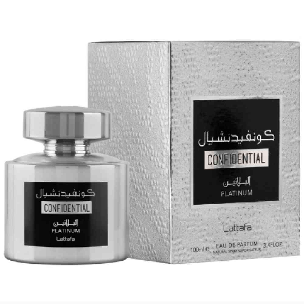 Lattafa - Confidential Platinium - Eau de Parfum de Dubai Unisex