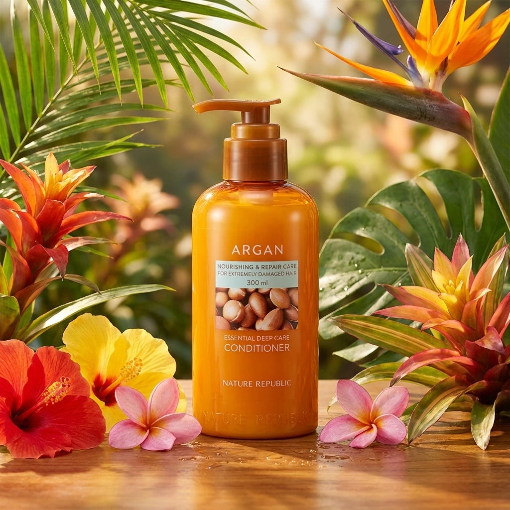Nature Republic - Argan Essential Moisture - Repairing Conditioner