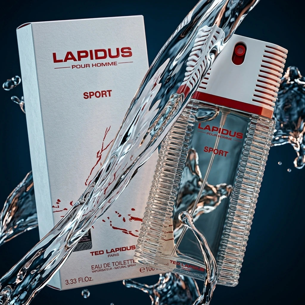 100 ml Ted Lapidus - homme Sport - Eau de Toilette pour homme