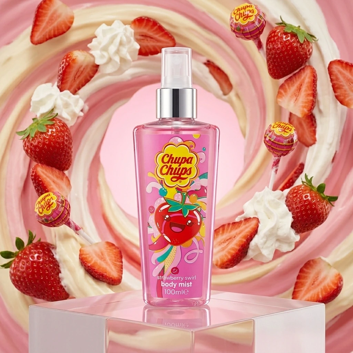 Chupa Chups - Strawberry Swirl - Brume Parfumée