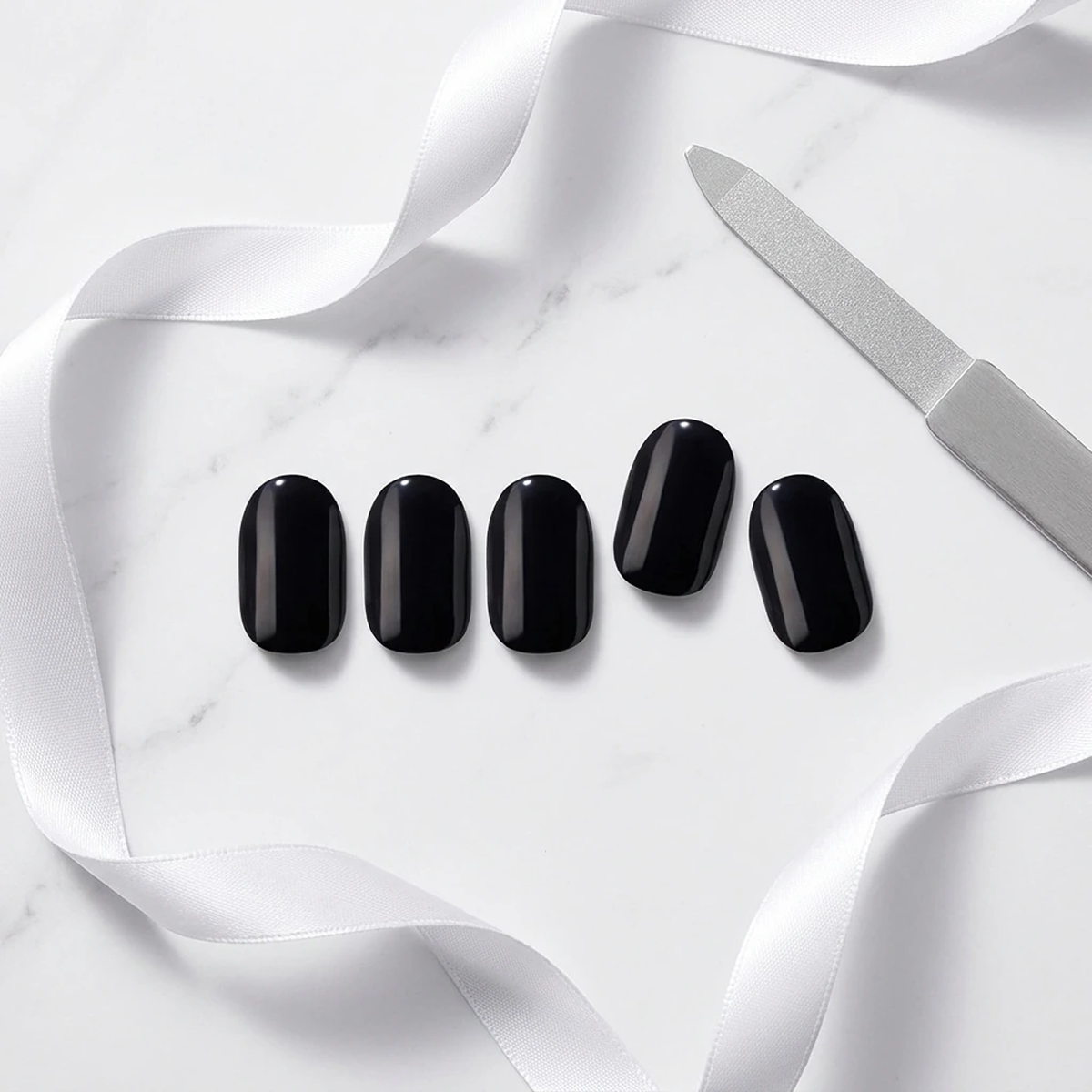 EDGE U - Extreme Black - Bandes pour Ongles