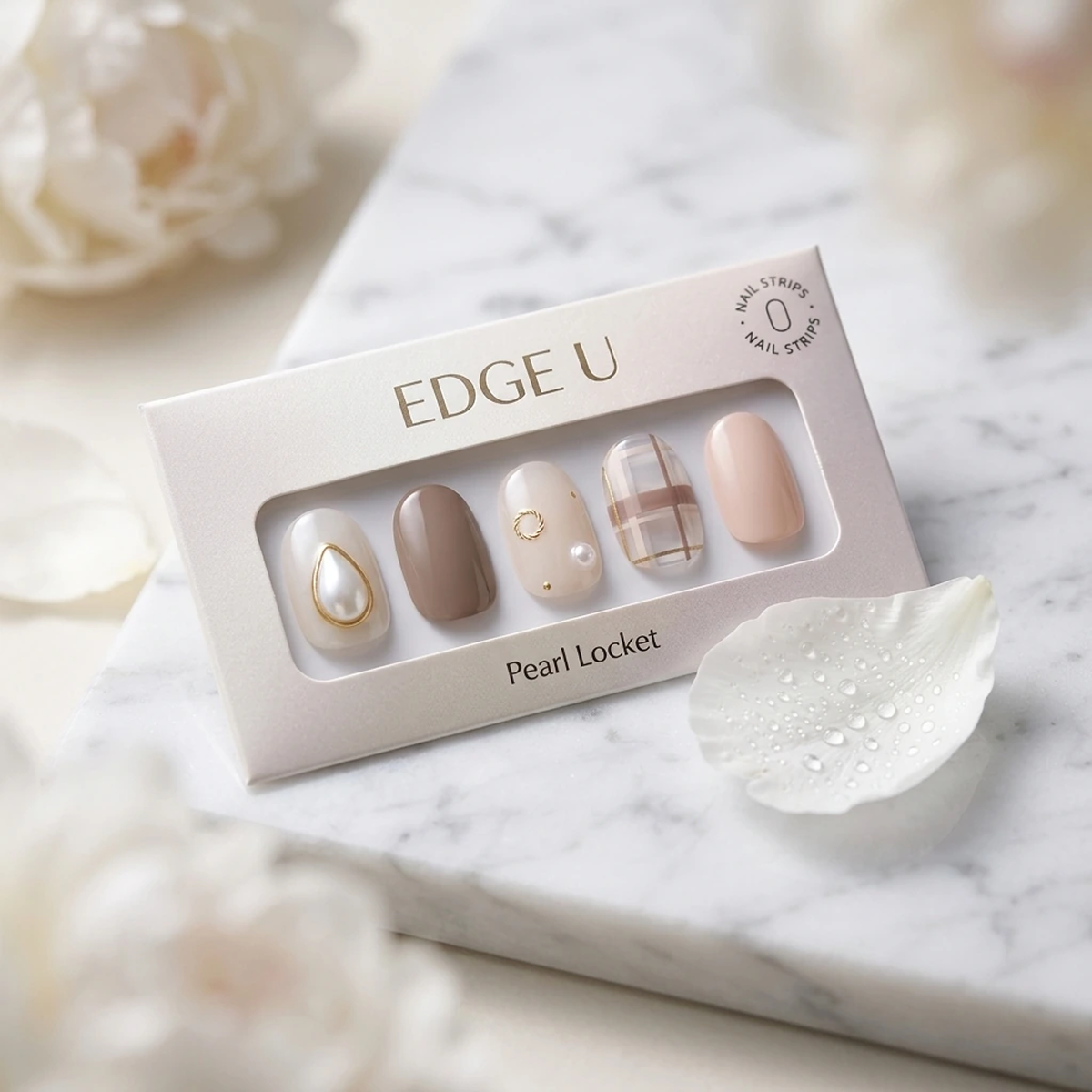 EDGE U - Pearl Locket - Bandes pour Ongles