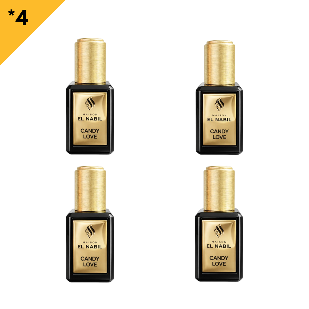 6*5ml el Nabil - Candy Love - Parfum Concentrado Sans Alcool