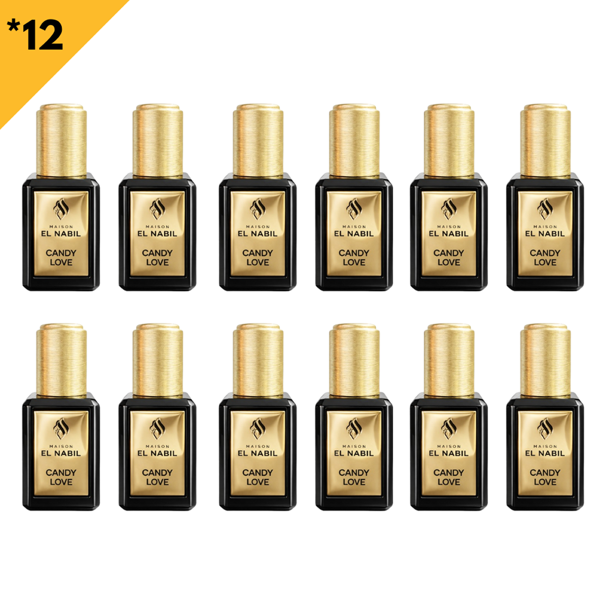 6*5ml el Nabil - Candy Love - Parfum Concentrado Sans Alcool