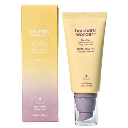 Haruharu Wonder - Black Rice Moisture Airyfit Daily Crema Solar