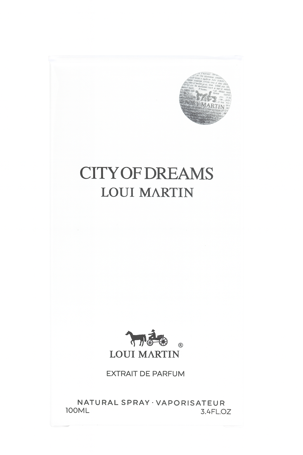Loui Martin - City Of Dreams - Extracto de Perfume Mixto
