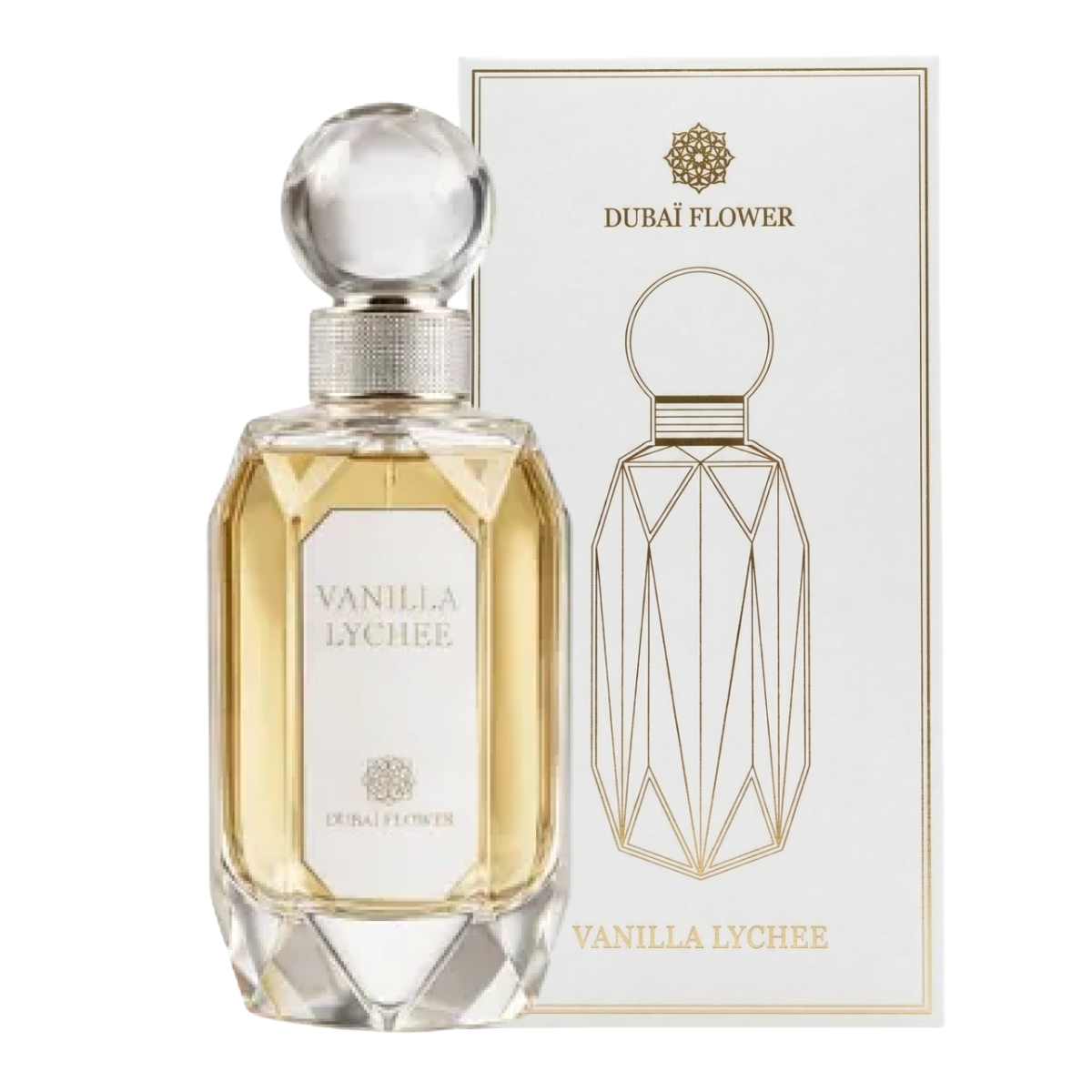 100ml Dubaï Flower - Vanilla Lychee - Extrait de Parfum Mixte
