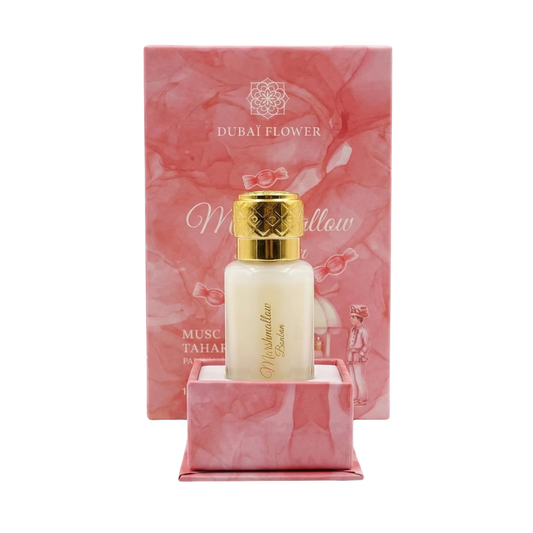12ml * 8 Dubaï Flower - Musc Tahara Marshmallow Bonbon - Concentré de Parfum