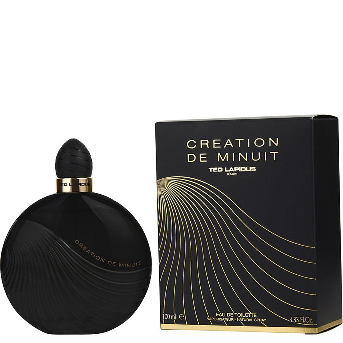 100ml Ted Lapidus - Creation de Minuit - Eau de Toilette pour femme