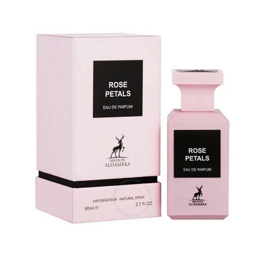80 ml Maison Alhambra - Rose Petals - Eau de Parfum Mixte
