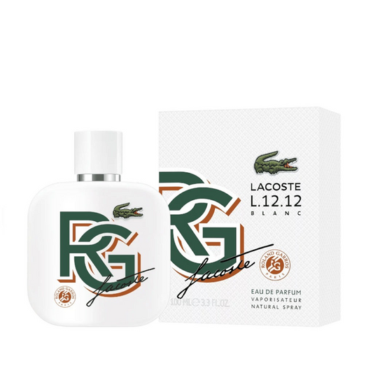 100 ml Lacoste - L.12.12 Blanc X Roland Garros - Eau de Parfum pour homme