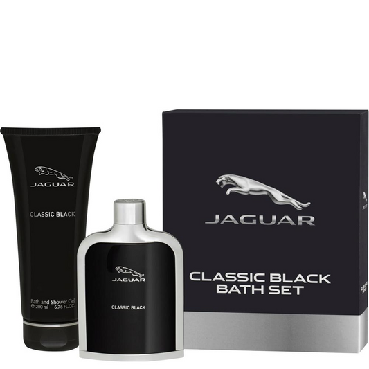 Jaguar - Estuche Classic Black Bath Set EDT 100ml + Gel de Ducha 200ml