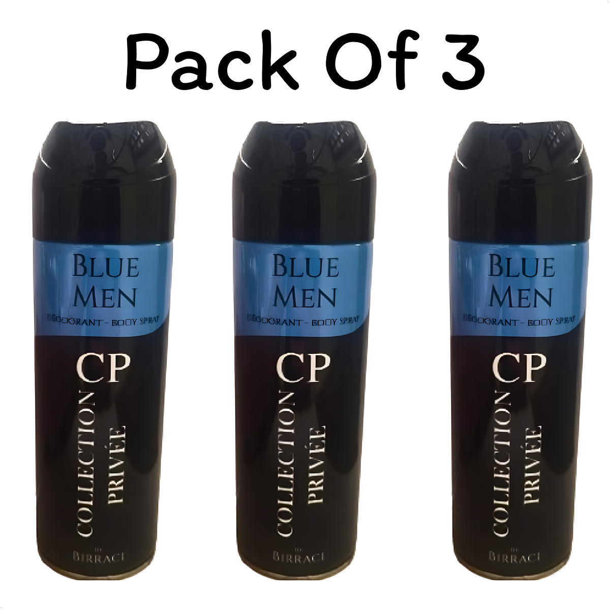 Collection Privée - Blue Men - Desodorante para Hombre 3*200ml