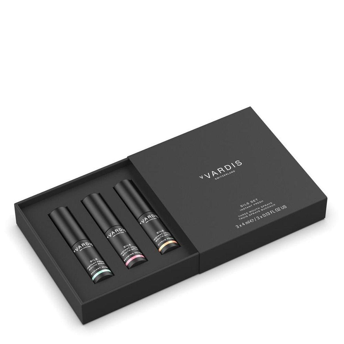 3*4ml Vvardis - Estuche de Spray Bouche Éliminer Les Mauvaises Odeurs 3 Senteurs