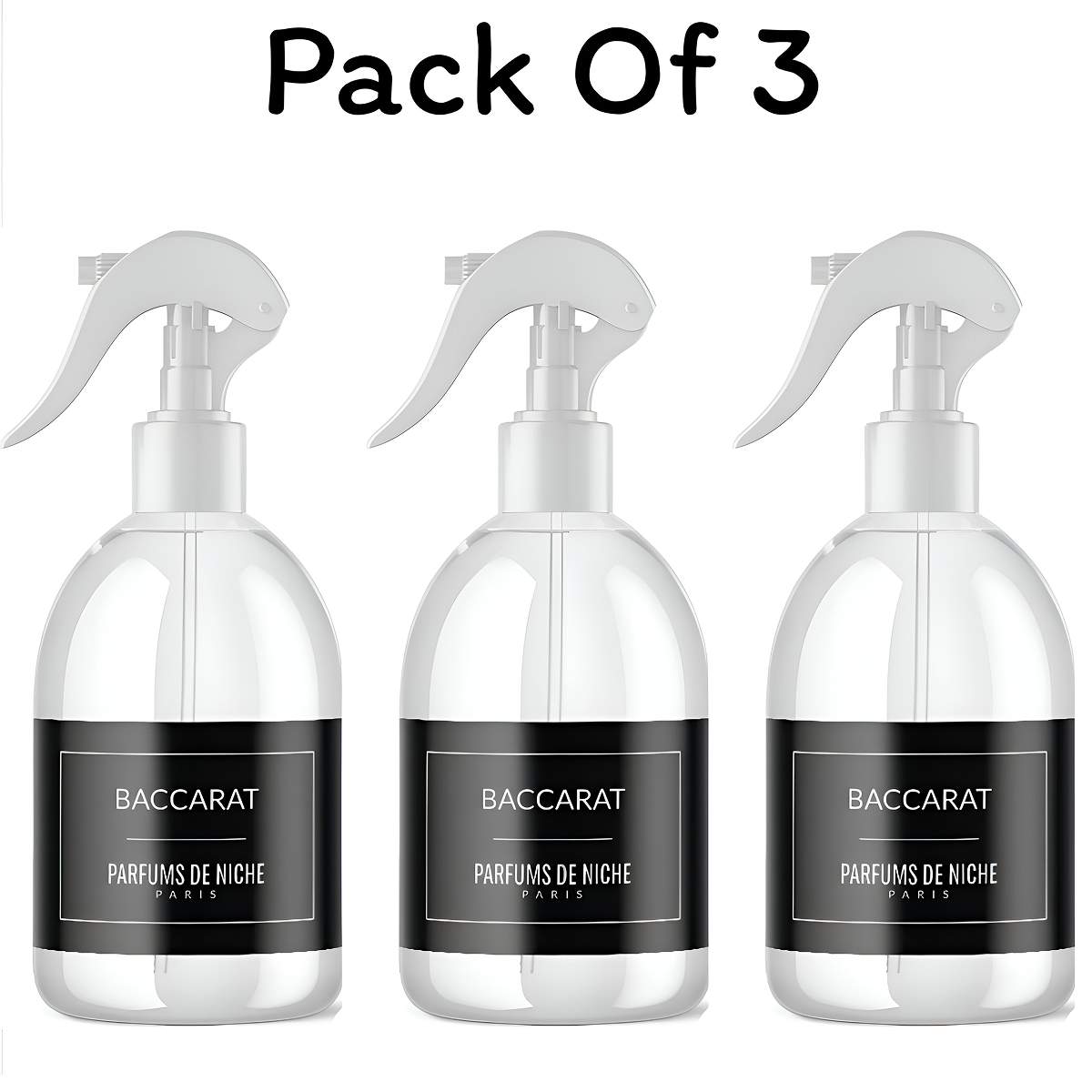 3 * 250 ml Parfums de Niche/birraci - Parfum D'ambiance Maison - Baccarat