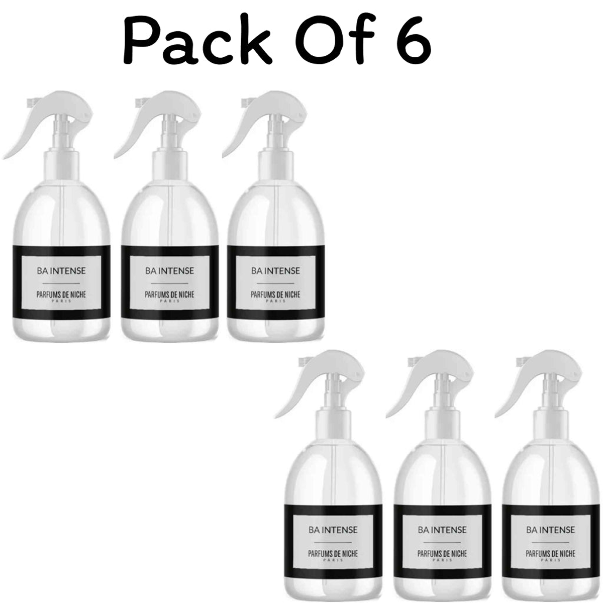 3*250ml Parfums de Niche/Birraci - Parfum D'ambiance Maison Bois D'argent Intense