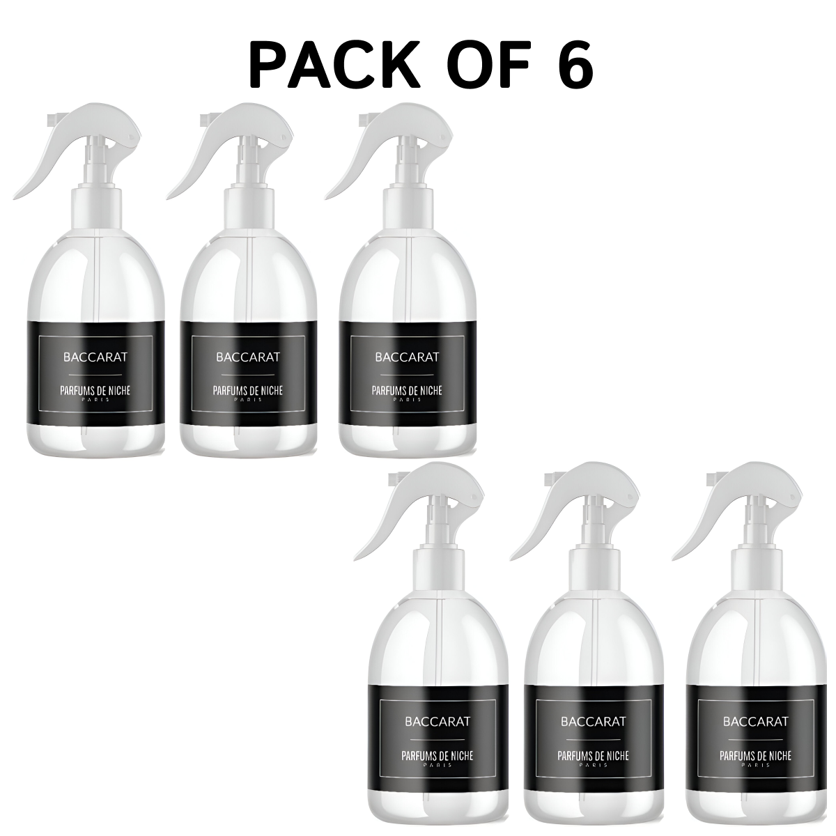 3 * 250 ml Parfums de Niche/birraci - Parfum D'ambiance Maison - Baccarat