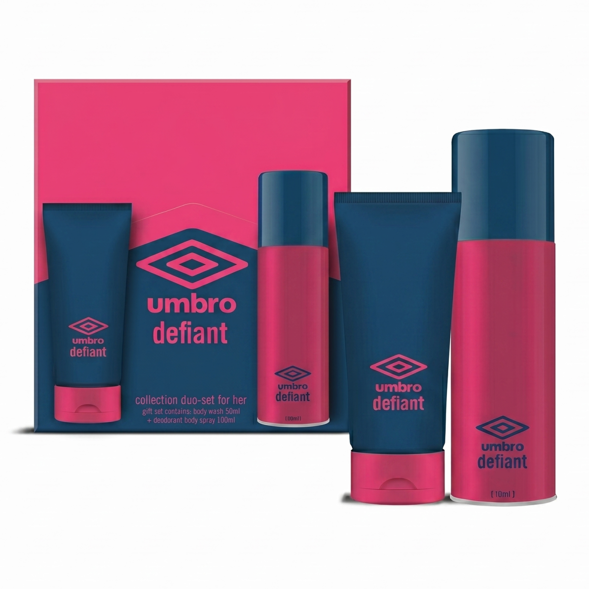 Umbro - Defiant - Coffret Déodorant Spray & Gel Douche