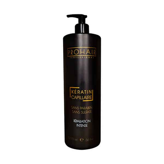 1000ml Prohair - Shampoing à la Kératine Sans Sulfate Sans Parabène pour Cheveux