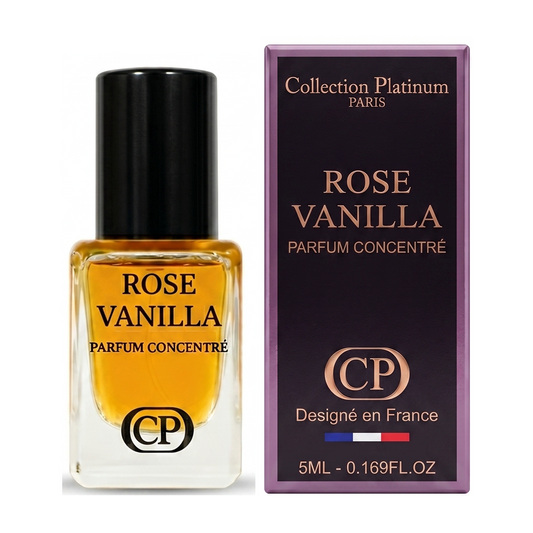 Collection Platinium - Rose Vanilla - Parfum Concentrado Unisex