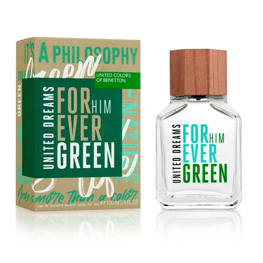 Benetton - United Dreams Forever Green - Eau de Toilette para Hombre