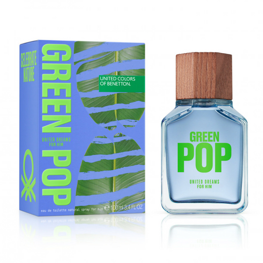 Benetton - United Dreams Green Pop - Eau de Toilette para Hombre