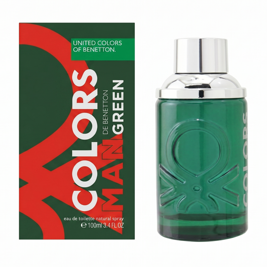 Benetton - Colors Green - Eau de Toilette para Hombre