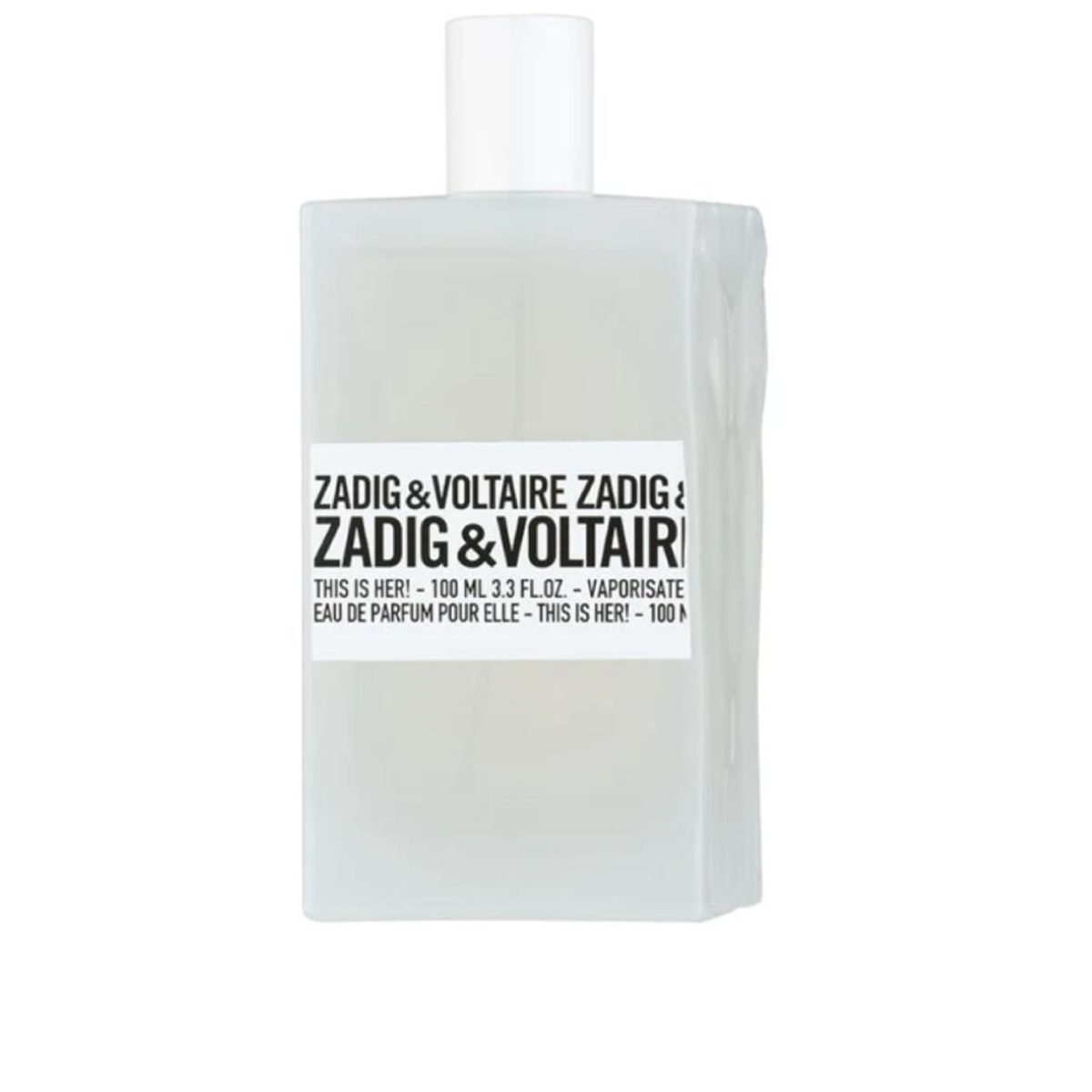 100 ml Zadig & Voltaire
 -This Is Her! - 
Eau de Parfum pour femme