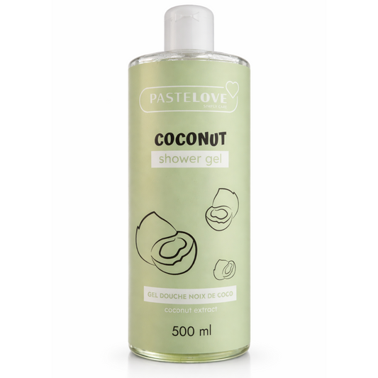 500ml Pastelove - Coconut - Gel Douche Noix de Coco