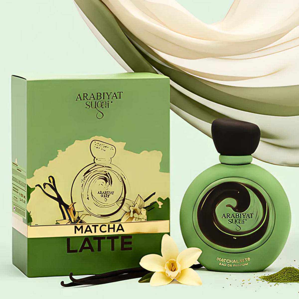 100 ml Arabiyat Sugar - Matcha Latte - Eau de Parfum pour Femme