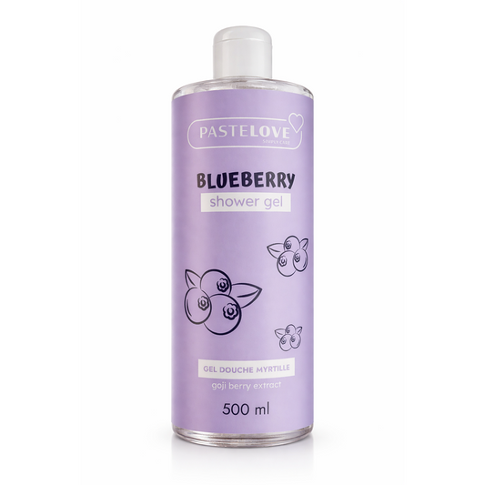 500ml Pastelove - Blueberry - Gel douche Myrtille